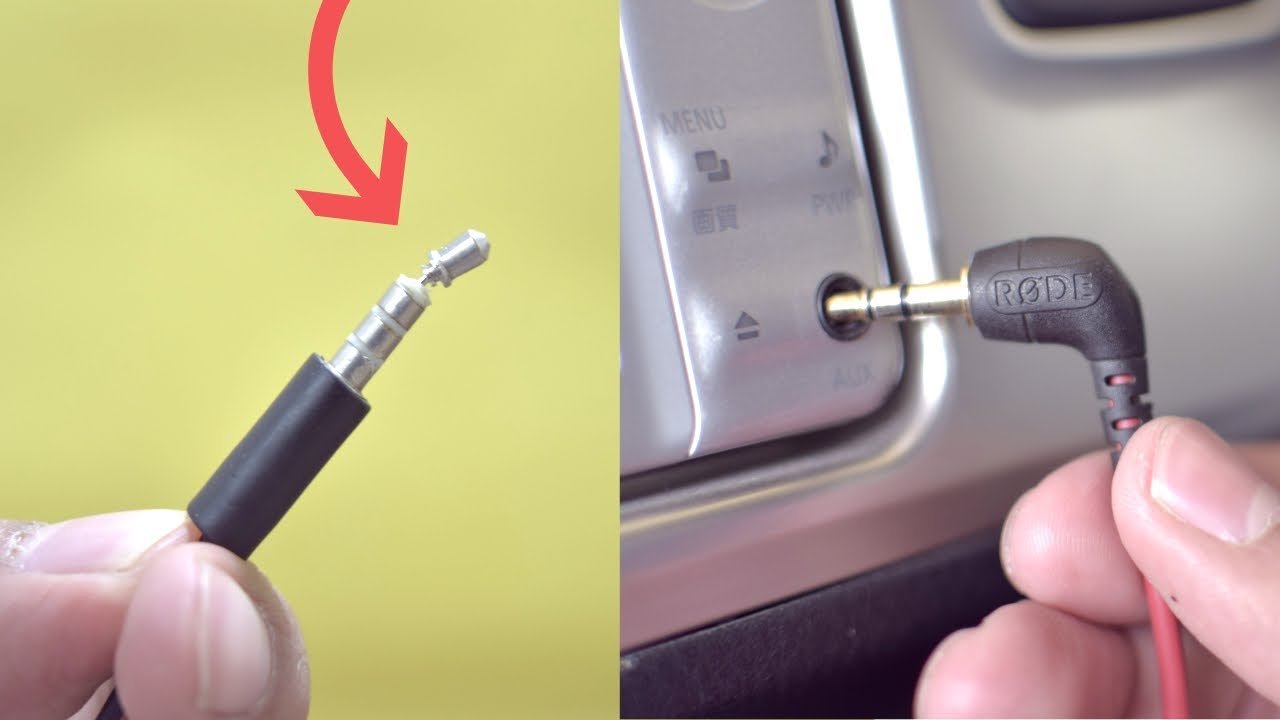 How to Remove Broken Aux Jack from Car | Glossy Purifier