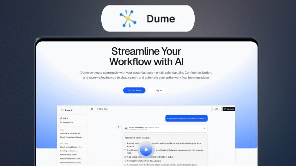 Dume Lifetime Access