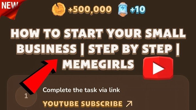 How to Start Small Business Step by Step Memefi Code