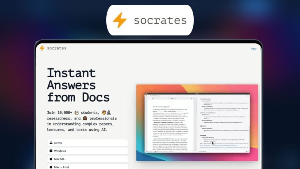Socrates Lifetime Access
