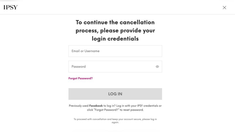 How to Cancel Ipsy Subscription