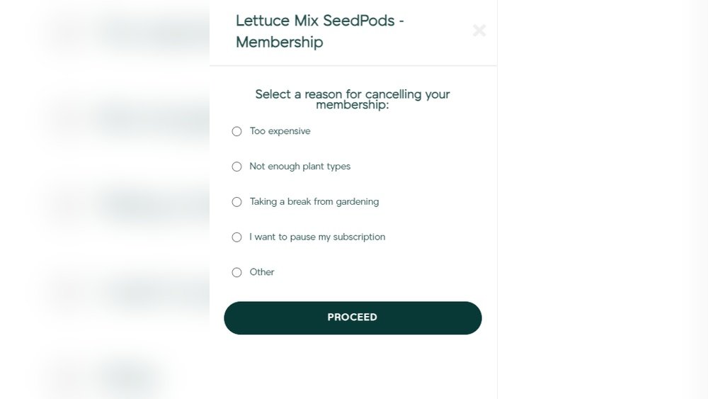 How to Cancel Seed Subscription