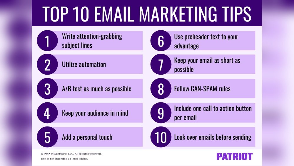 Email Marketing Tips For Small Business