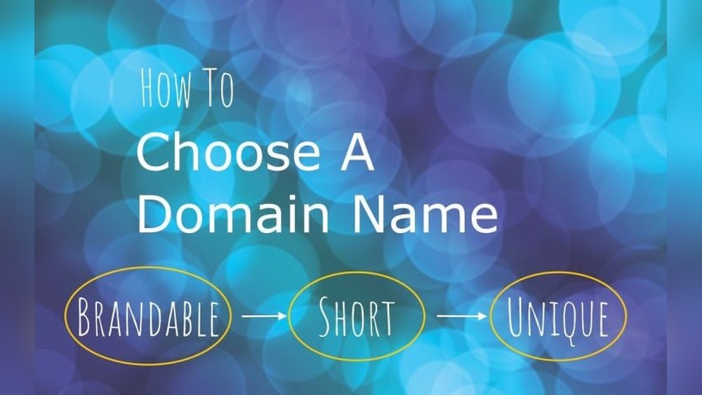 How To Choose A Domain Name