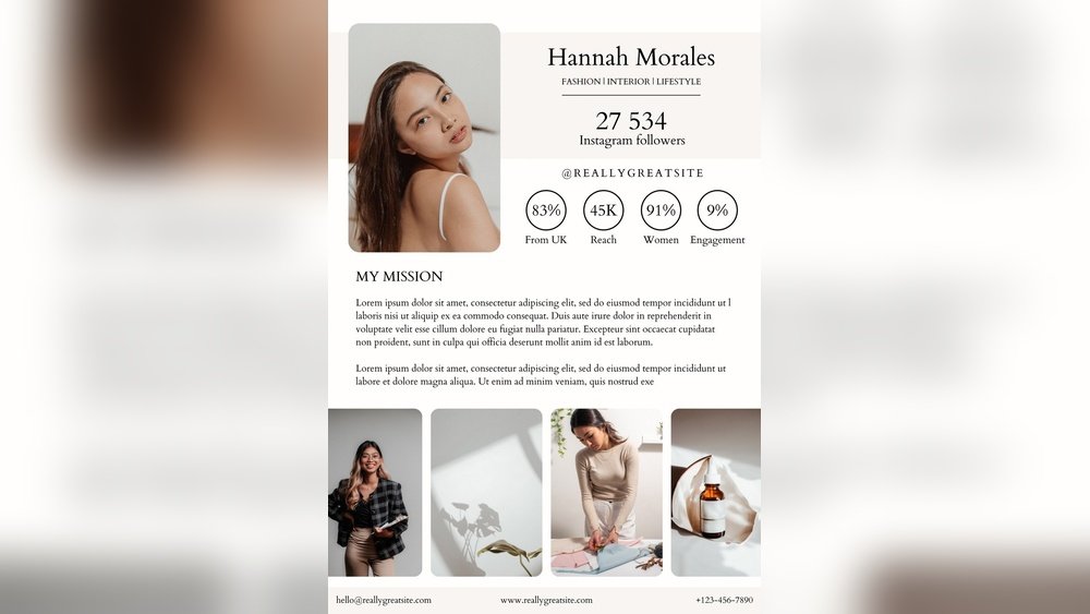 How To Create An Influencer Media Kit