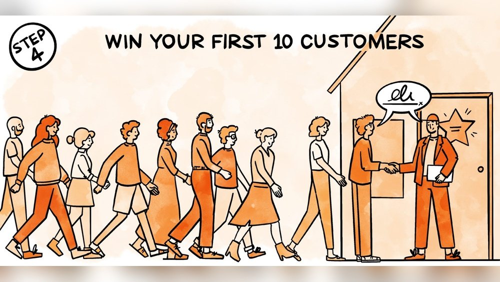 How To Get Your First 10 Customers