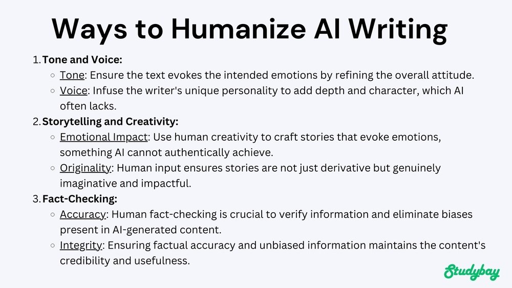 How to Humanize Ai Content