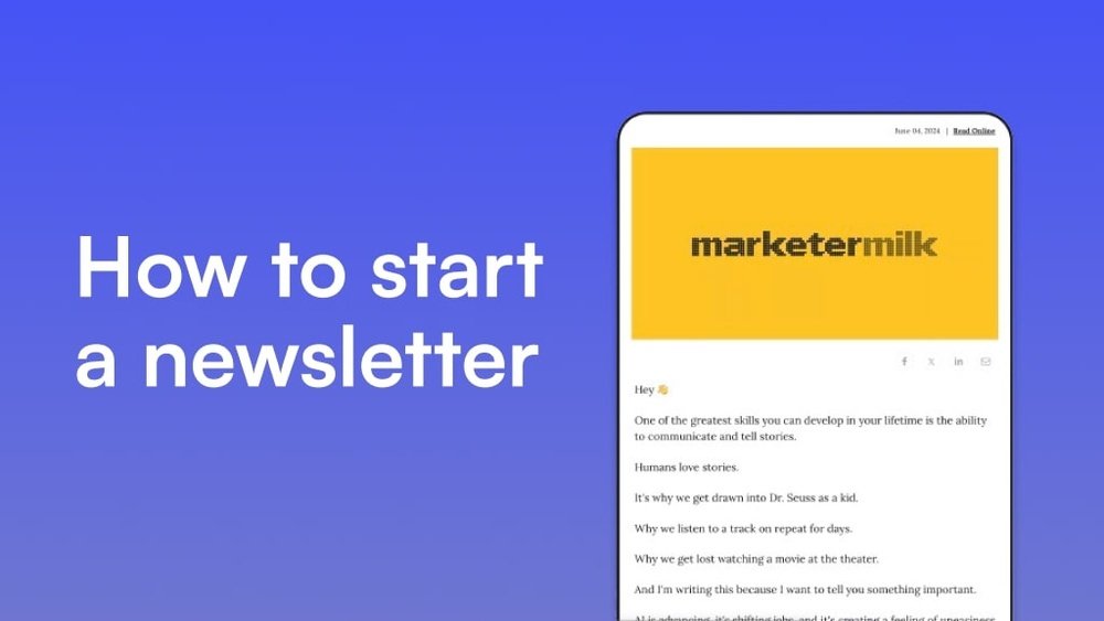How To Start A Newsletter