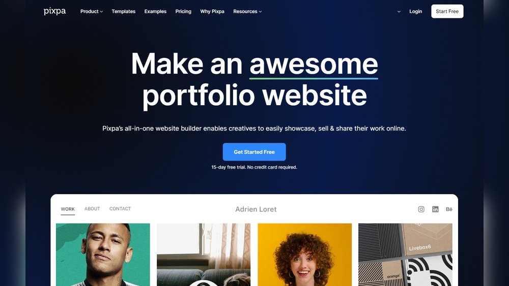 Pixpa Review