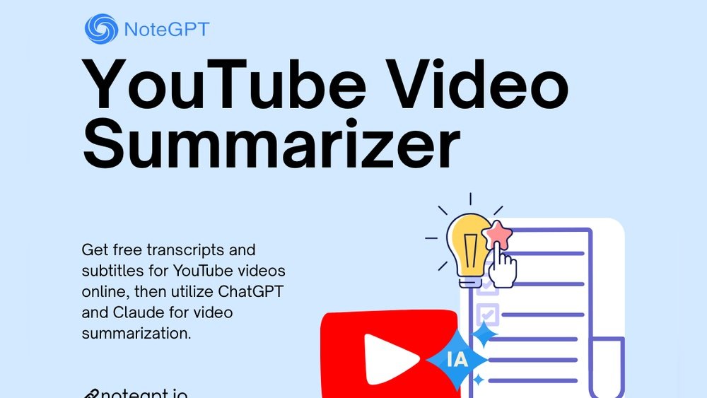 Youtube Video Summarizer Tools