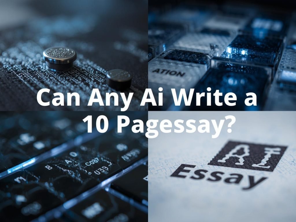 Can Any Ai Write a 10 Page Essay