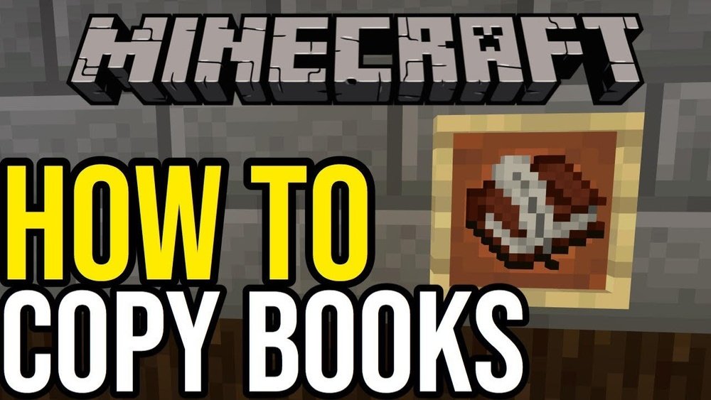 How To Copy Books In Minecraft