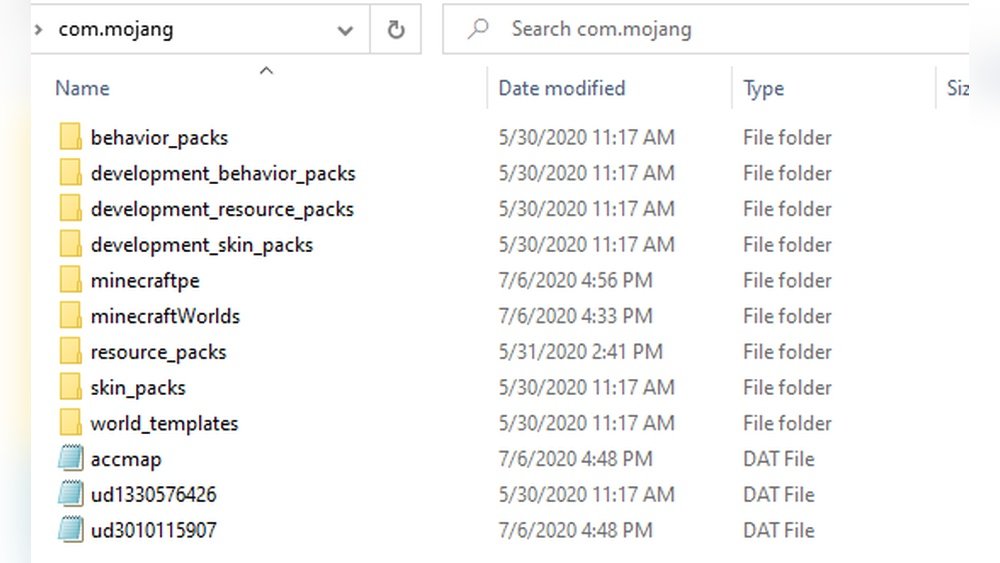How To Find Minecraft Windows 10 Edition Folder