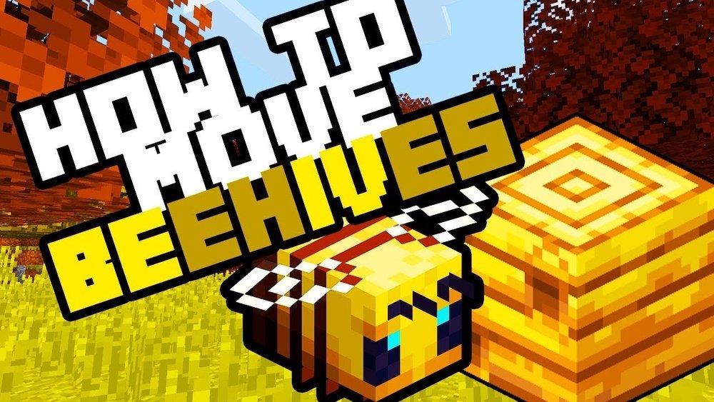 How To Move A Beehive In Minecraft