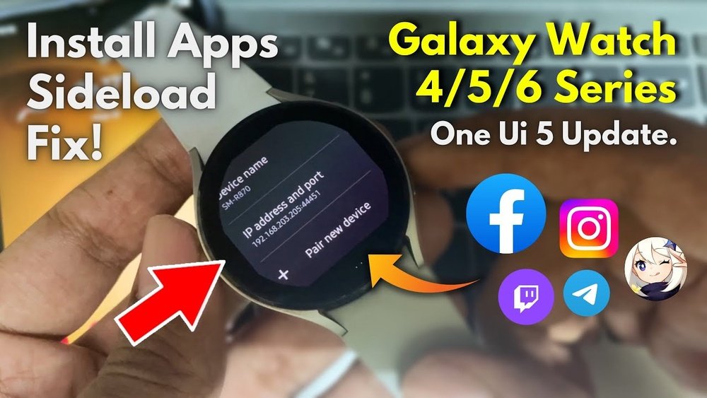 How to Sideload Apps on Galaxy Watch 7