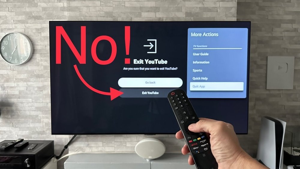 Lg Tv How to Close Apps