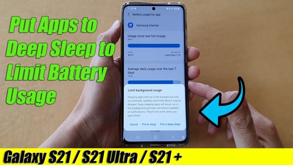 How To Put Apps In Deep Sleep