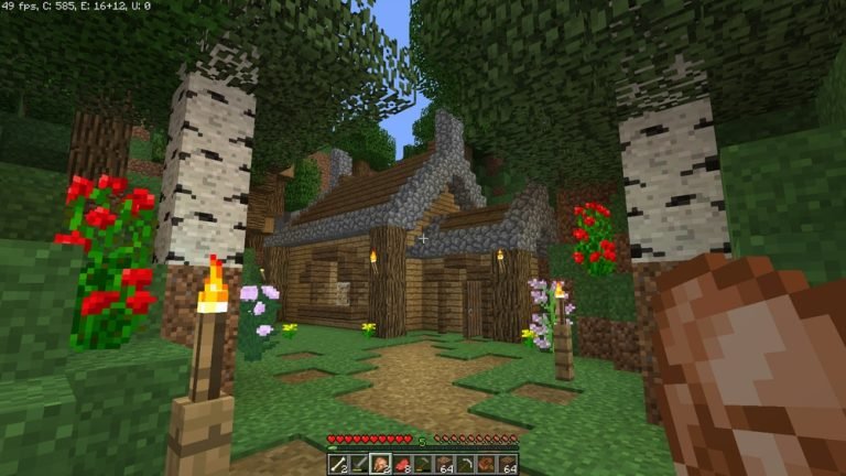 Minecraft First Base