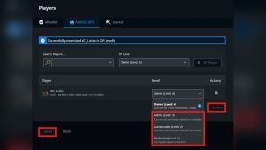 Minecraft Server Op Levels