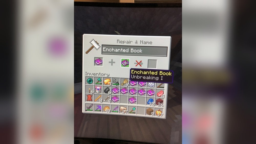 Minecraft Unbreaking
