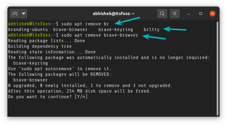 How To Remove Apps In Ubuntu