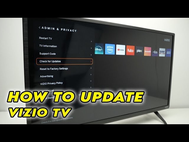 How Do I Update Apps On Vizio Smart Tv