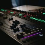 AI voice recording equipment illustrative editorial image