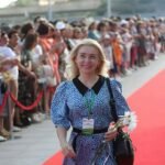 Film festival scene illustrating public recognition and celebrity