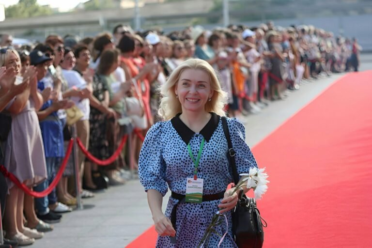 Film festival scene illustrating public recognition and celebrity