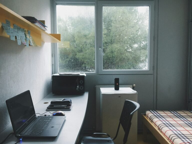 College student using a laptop, illustrating the Peacock student discount guide