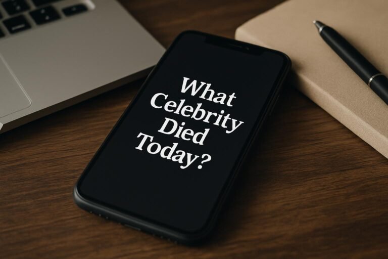 What celebrity died today buying guide