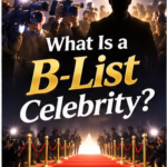 AI illustration for what is a b list celebrity