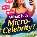 AI illustration for what is a micro celebrity