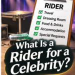 AI illustration for what is a rider for a celebrity